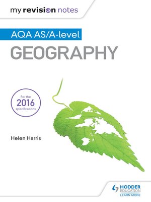 cover image of AQA AS/A-level Geography